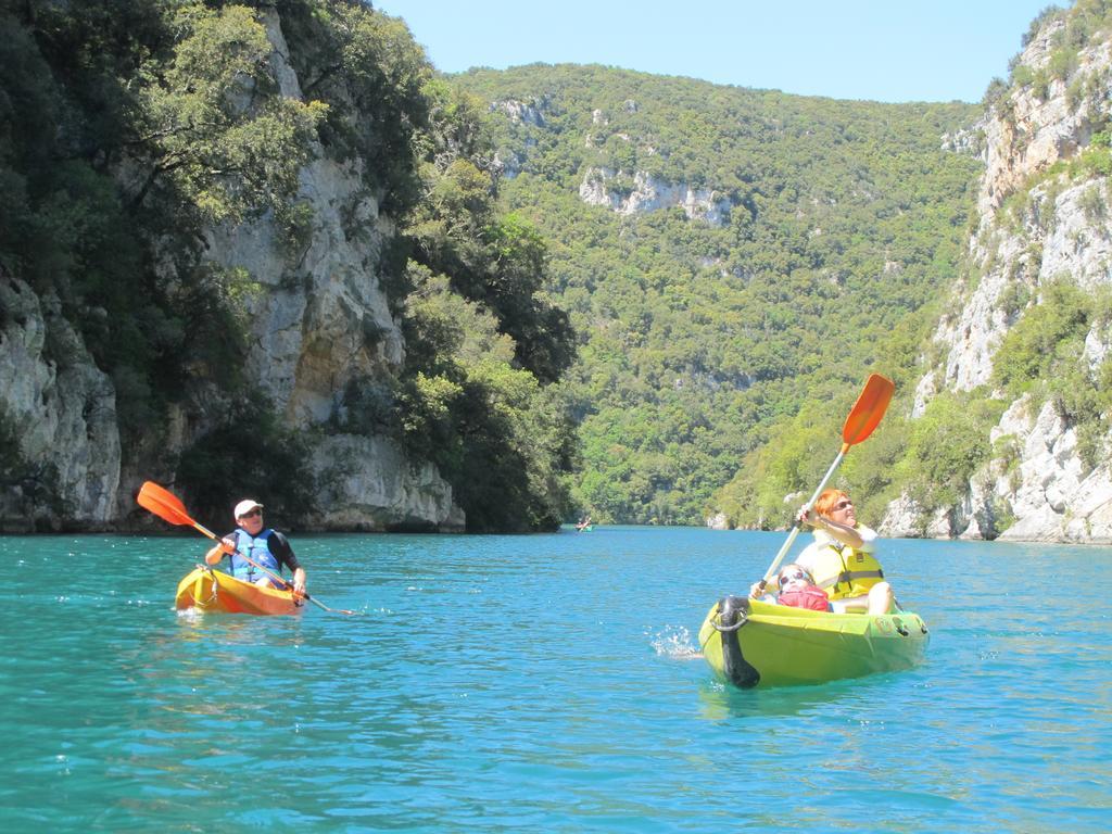 Camping La Grangeonne Esparron-de-Verdon Eksteriør bilde